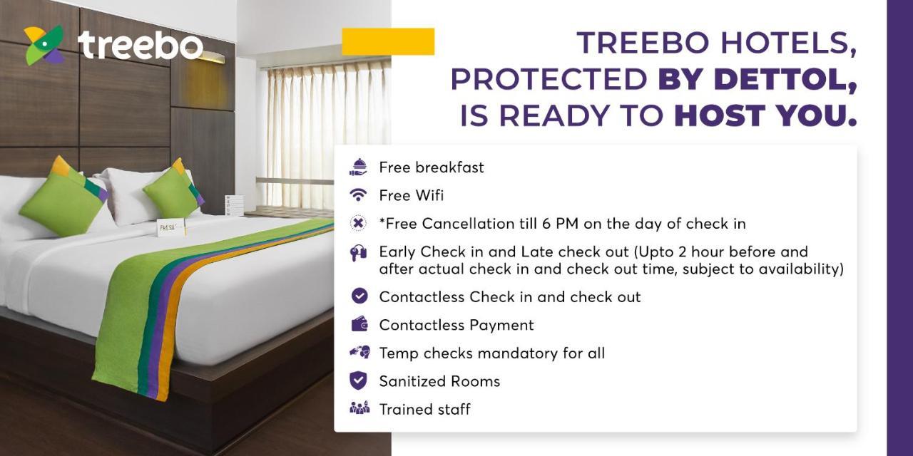 Treebo Trend Anam Interrnational Hotel Mumbai Kültér fotó